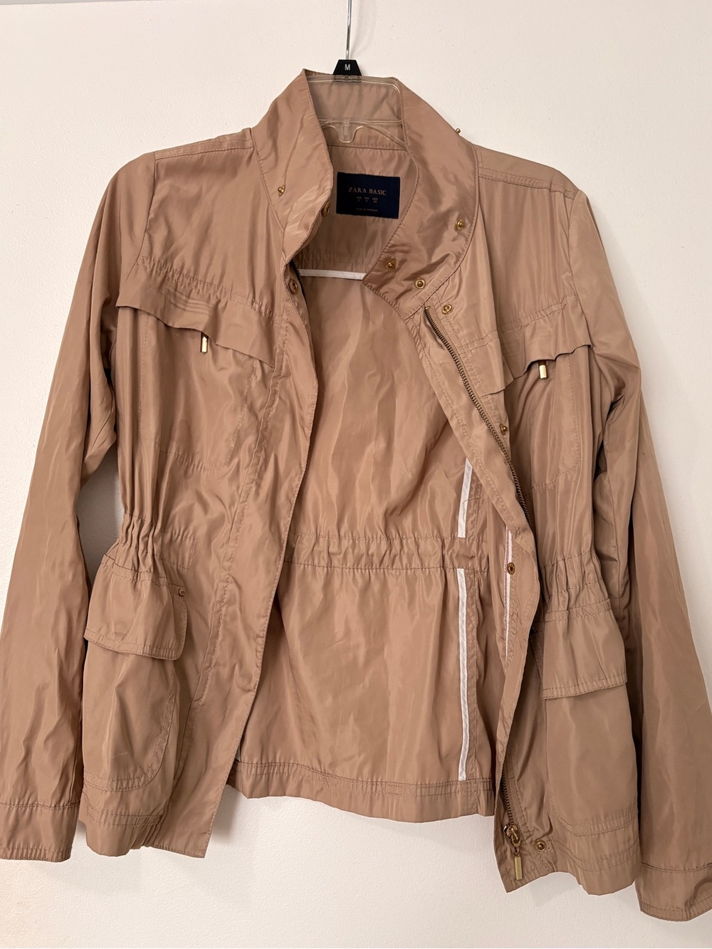 Zara Tan Utility Jacket - Picture 2 of 9